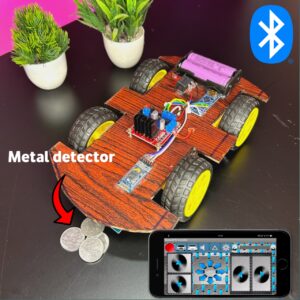 Metal detector bluetooth car